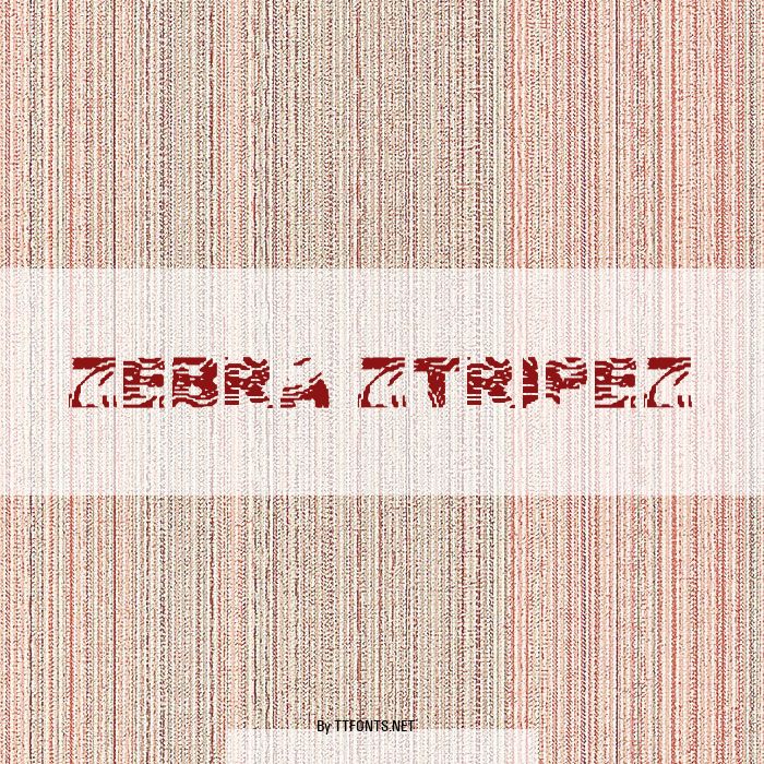 Zebra Ztripez example